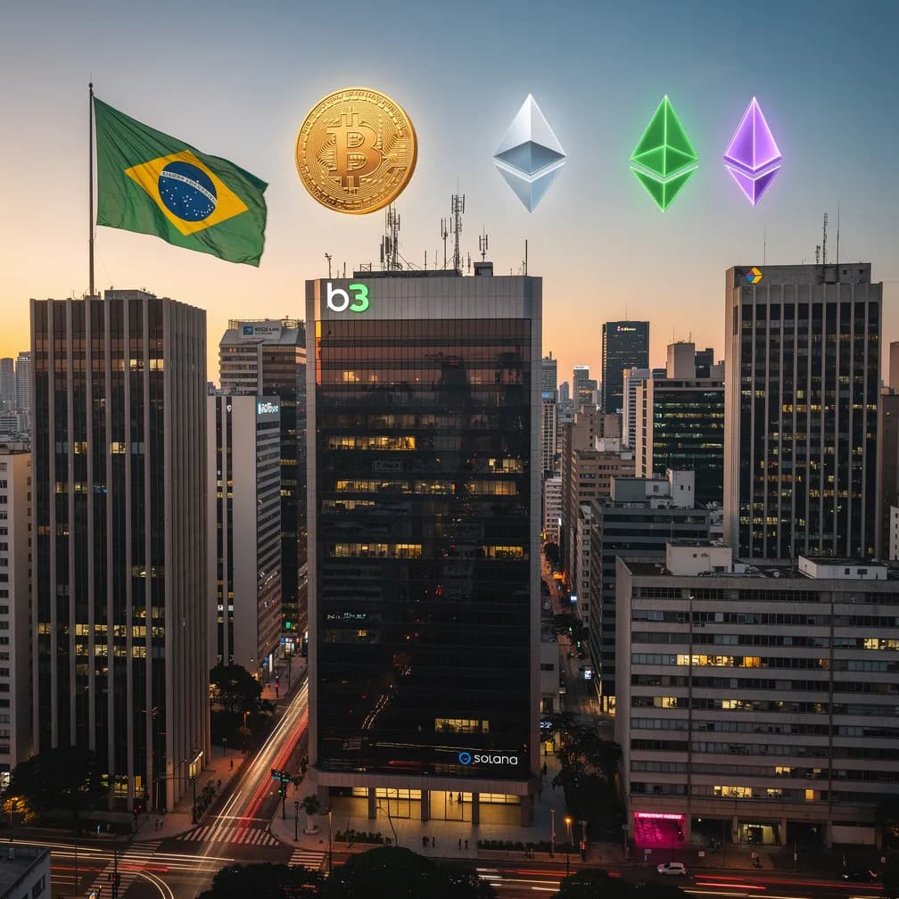 Brazil's B3 Exchange Launches Bitcoin, Ether, Solana Options Trading - Finance, Exchanges news on bitcoin555.com