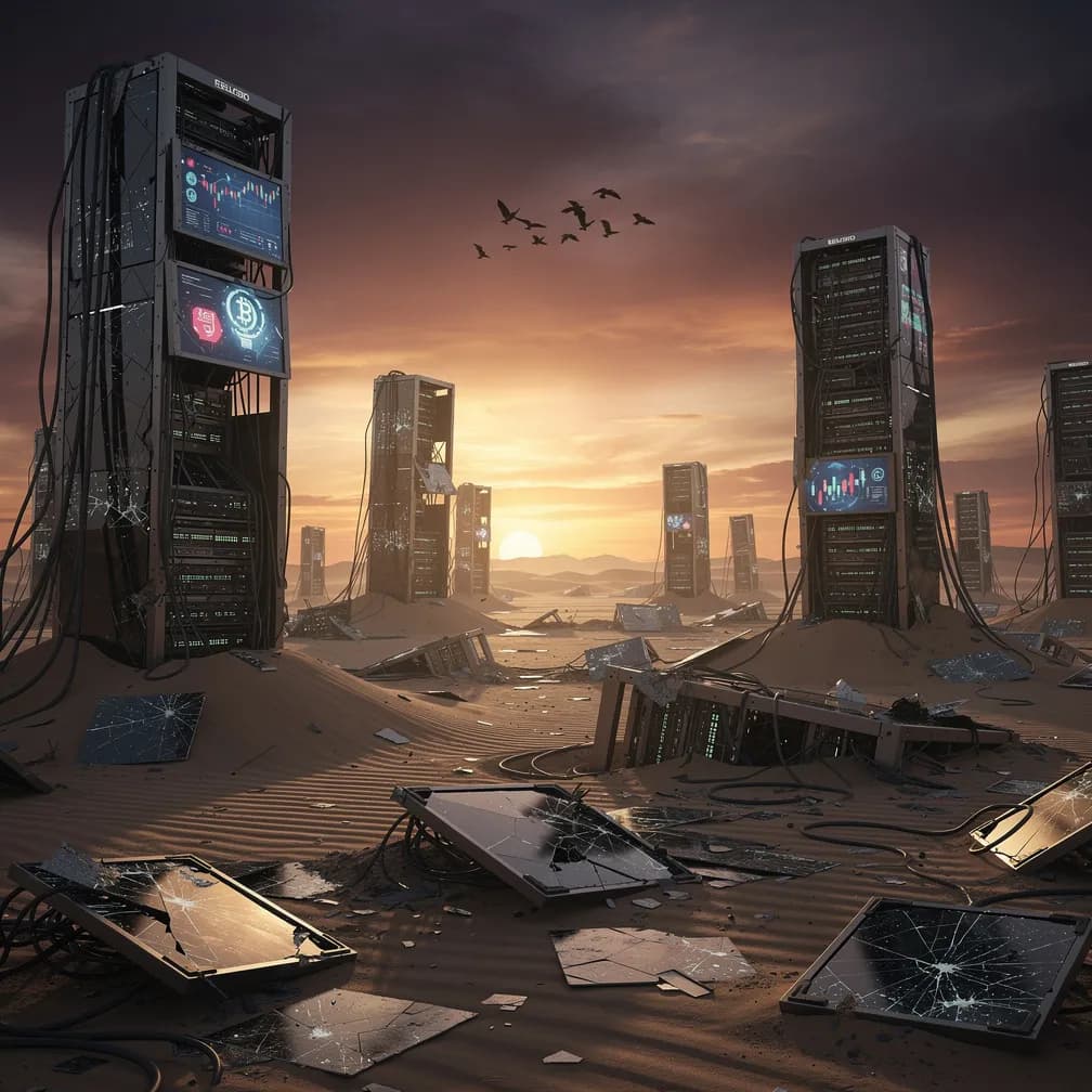 Crypto's Dot-Com Style Shakeout: Over 100 Projects Collapse in 2026 - Finance, Blockchain news on bitcoin555.com