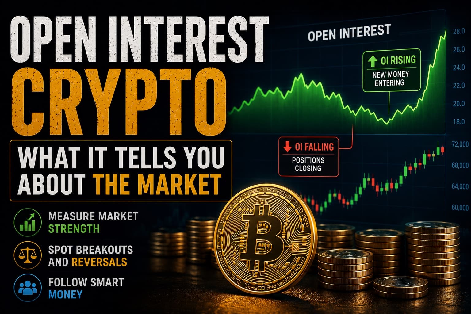 Open Interest in Crypto: What It Really Tells You About the Market - Trading, Market Mechanics news on bitcoin555.com