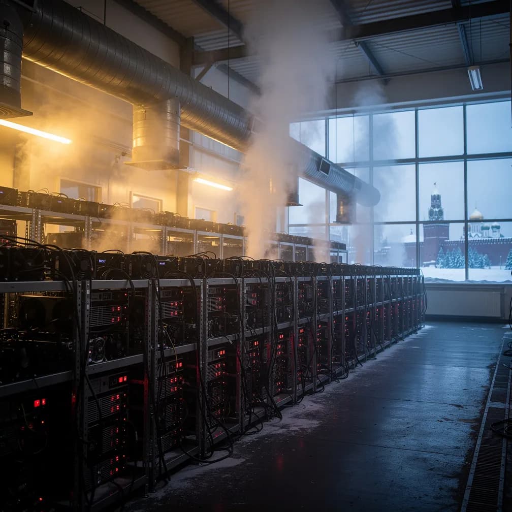 Russia Bans Bitcoin Mining in Moscow Region Through 2032