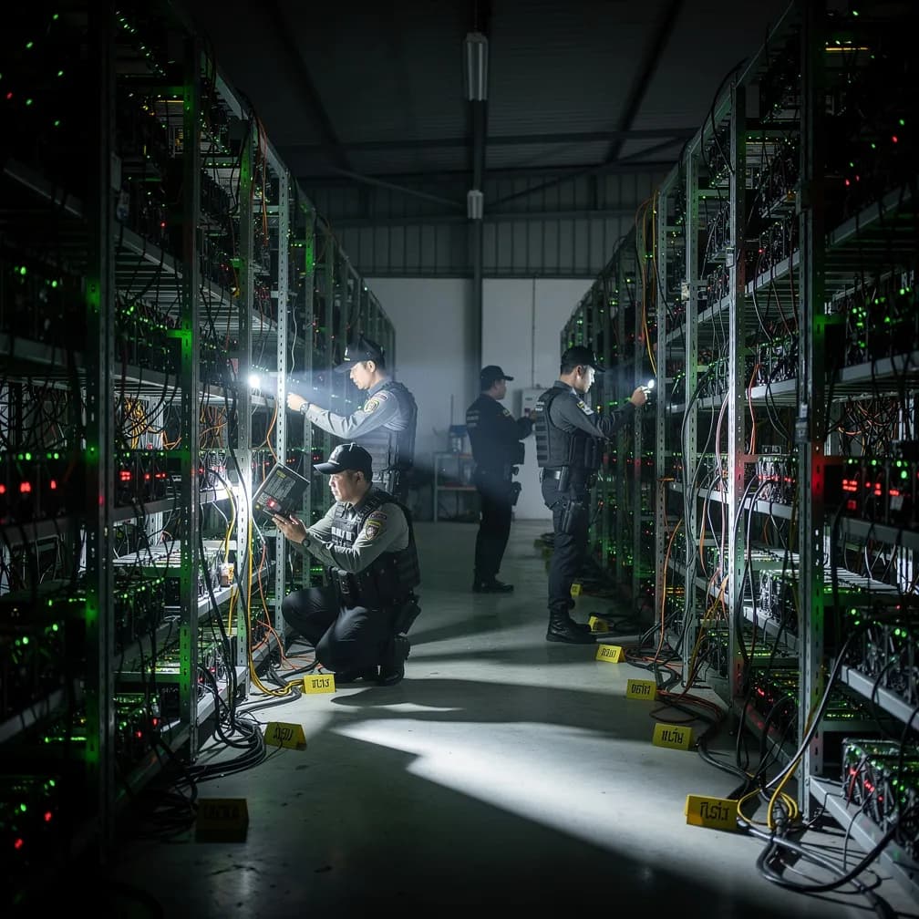 Thailand Crypto Mining Probe Uncovers $300M Chinese Laundering Ring - Security, Bitcoin(BTC) news on bitcoin555.com