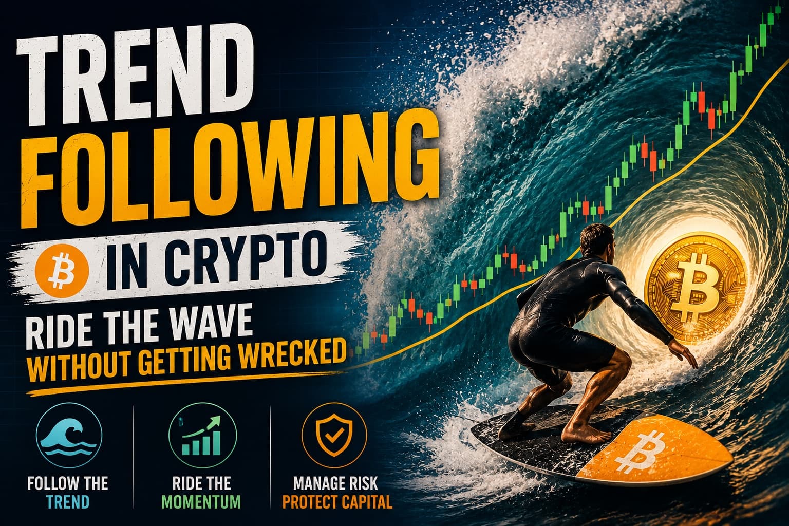 Trend Following Crypto Strategy: How to Ride the Wave Without Getting Wrecked - Trading, Strategies news on bitcoin555.com