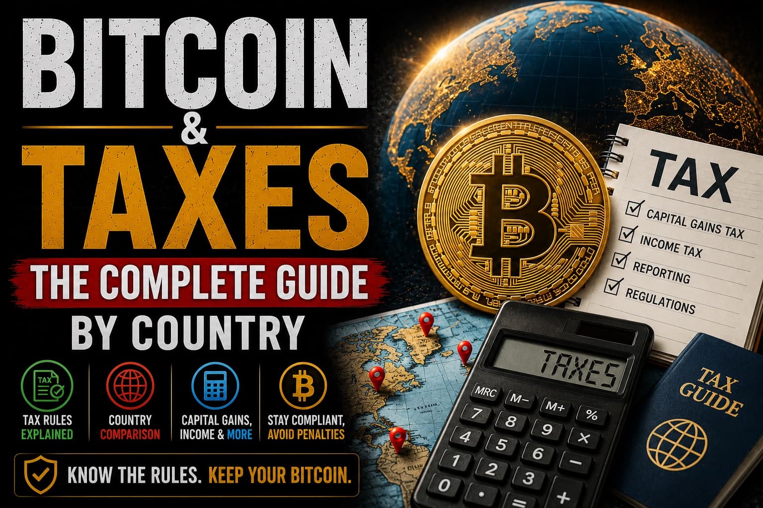 Bitcoin and Taxes: Complete Guide by Country Updated) - Finance, Crypto Learning Center news on bitcoin555.com
