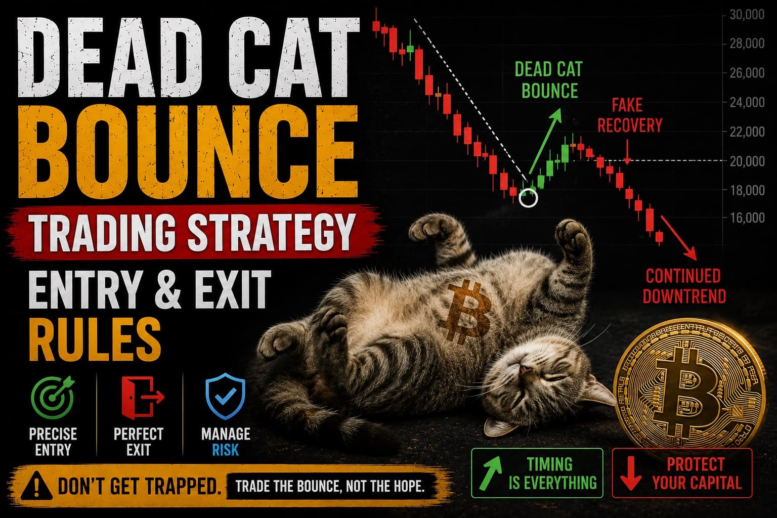 Dead Cat Bounce Trading Strategy: Entry and Exit Rules That Work - Trading, Strategies news on bitcoin555.com
