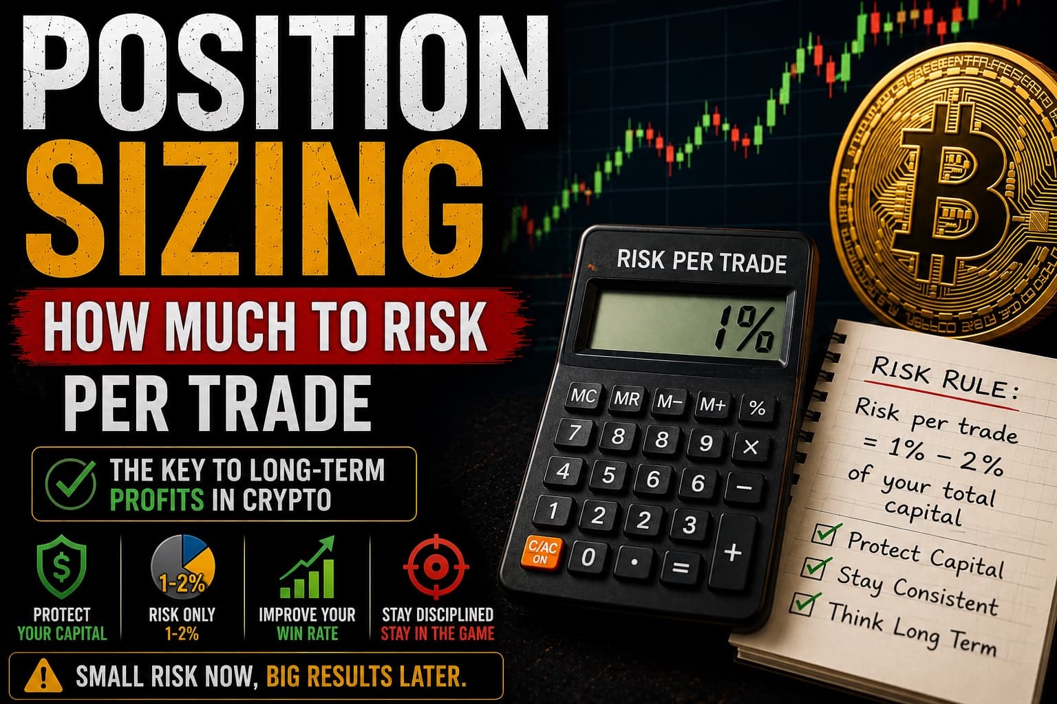 Position Sizing in Crypto: How Much to Risk Per Trade - Trading, Risk Management news on bitcoin555.com